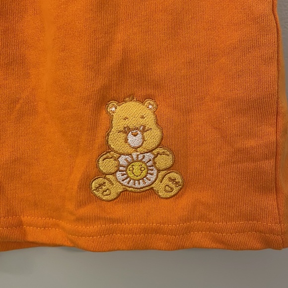 NWT Care Bears Women’s Sweat Shorts - Funshine Bear - Size Large - Picture 7 of 10
